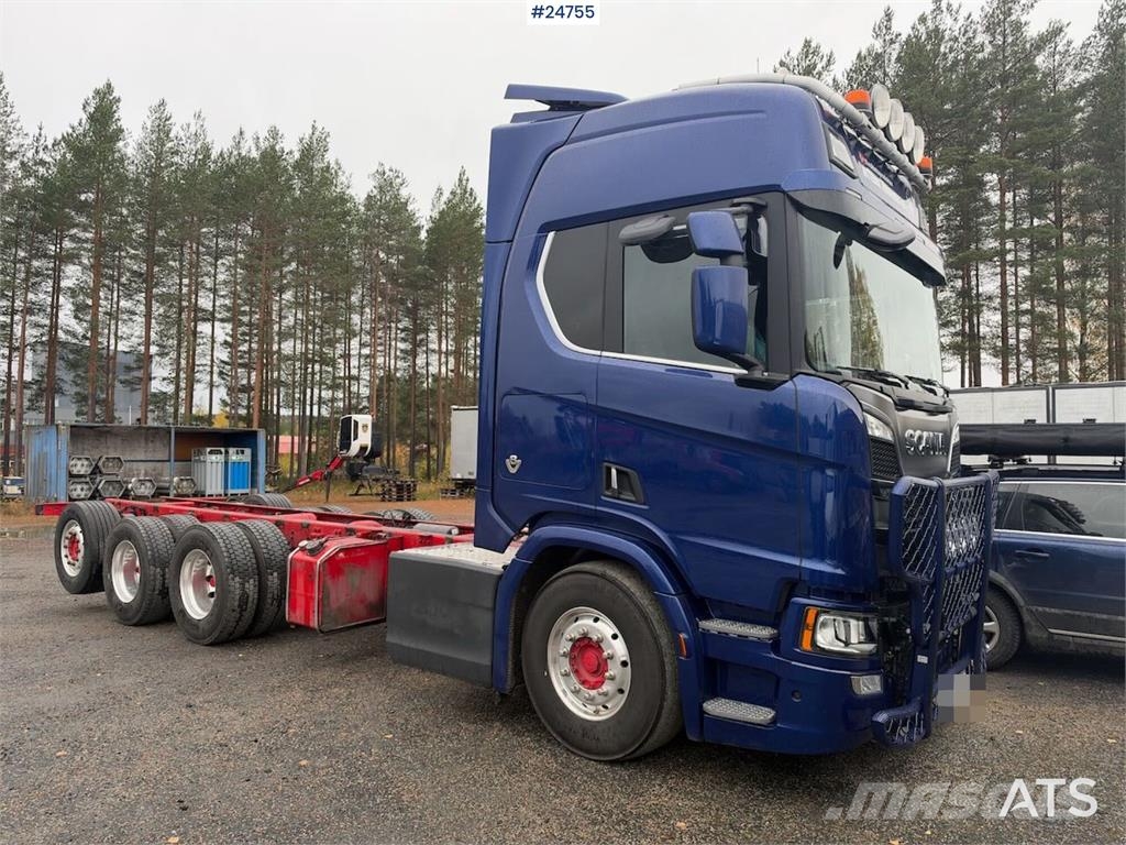 Scania R650 Tridem Chassis Châssis cabine