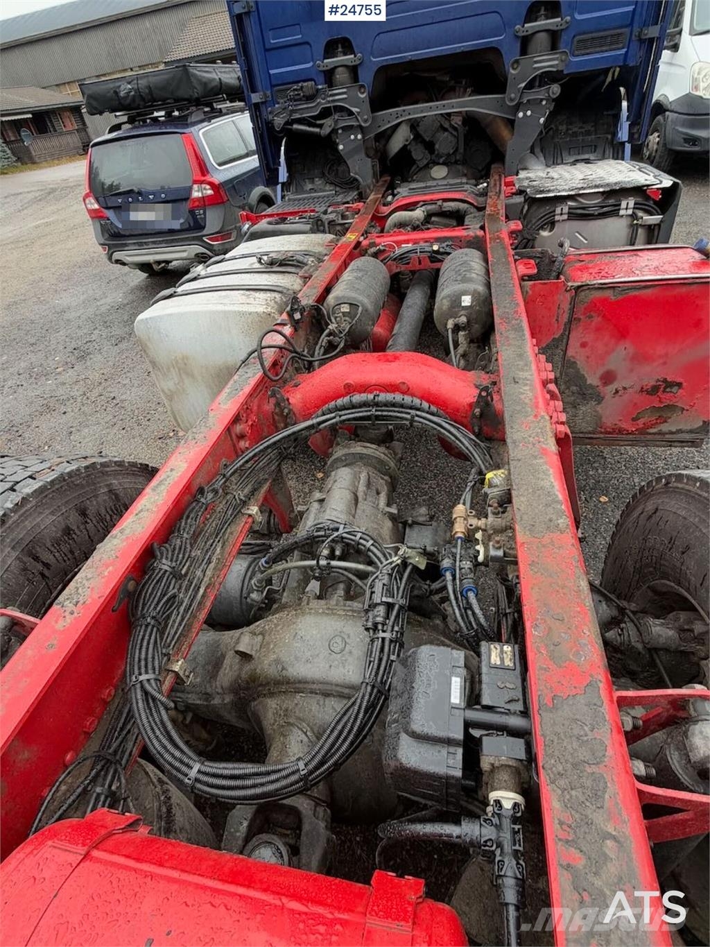 Scania R650 Tridem Chassis Châssis cabine