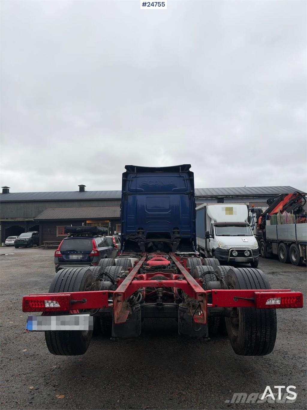 Scania R650 Tridem Chassis Châssis cabine