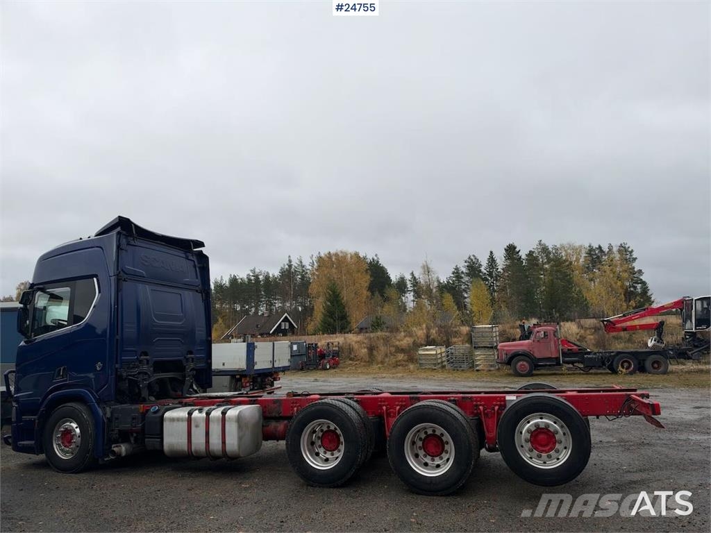 Scania R650 Tridem Chassis Châssis cabine