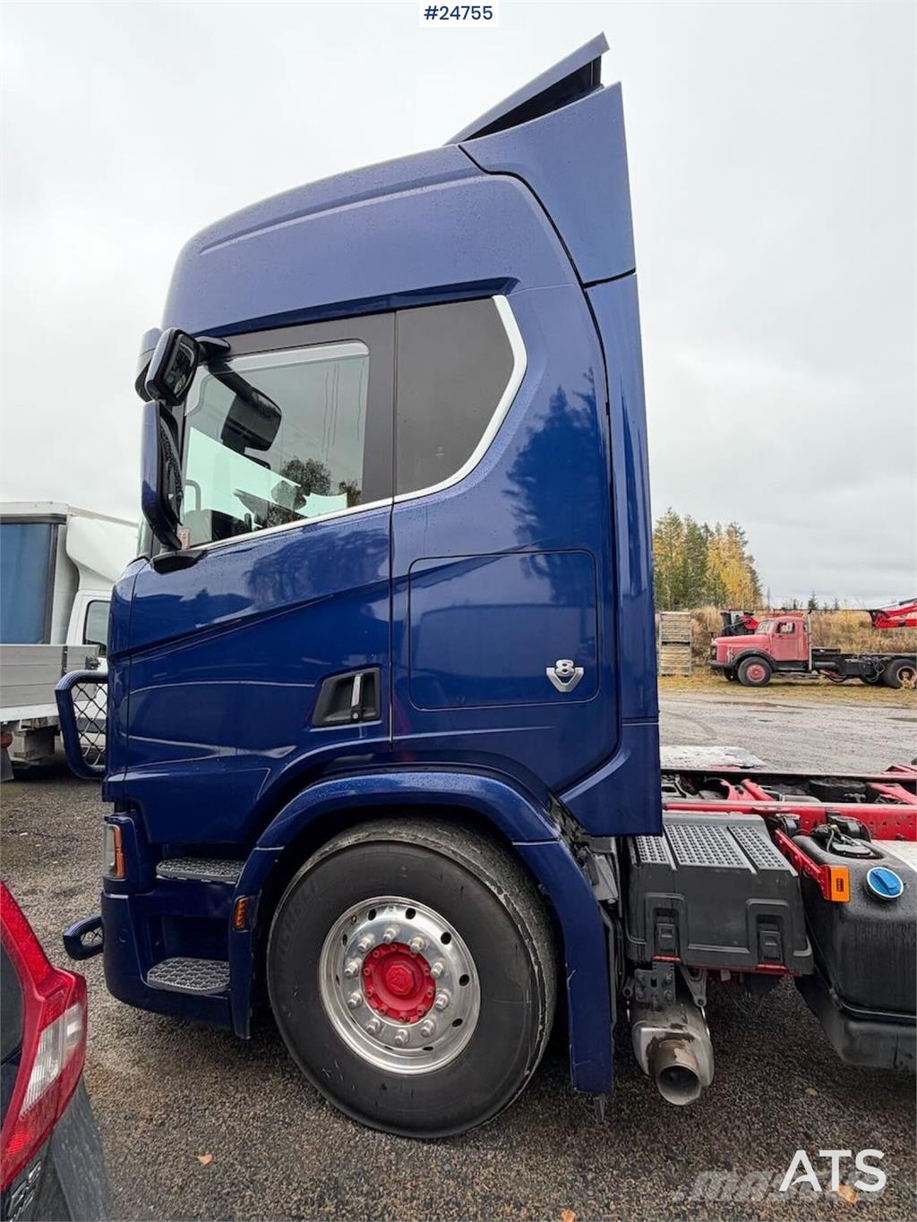 Scania R650 Tridem Chassis Châssis cabine