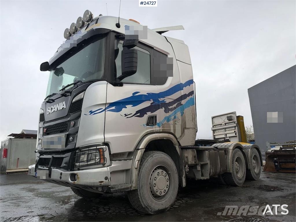 Scania R650 XT 6x4 Tractor unit – Hydraulics for tipping Truck Tractor Units