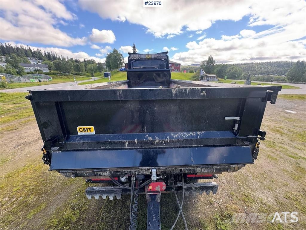 Scania R660 Tridem Hooklift Truck with Snow Plough Equipm Horgos rakodó teherautók