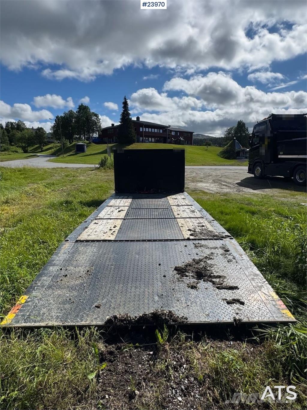 Scania R660 Tridem Hooklift Truck with Snow Plough Equipm Horgos rakodó teherautók