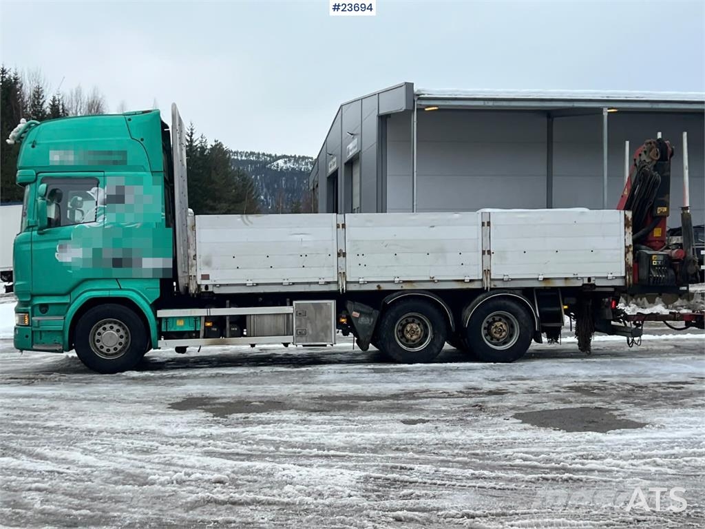 Scania R730 6x4 Combination Truck - Palfinger 20 tm Crane Camiones grúa
