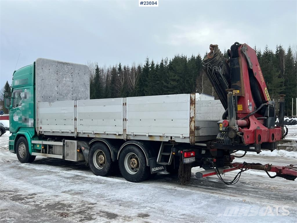 Scania R730 6x4 Combination Truck - Palfinger 20 tm Crane Camiones grúa