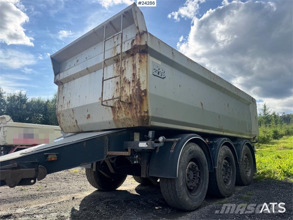 Scania R730 6x4 Tipper Truck w/ 2015 Nor Slep Triple-Axle 덤프 트럭