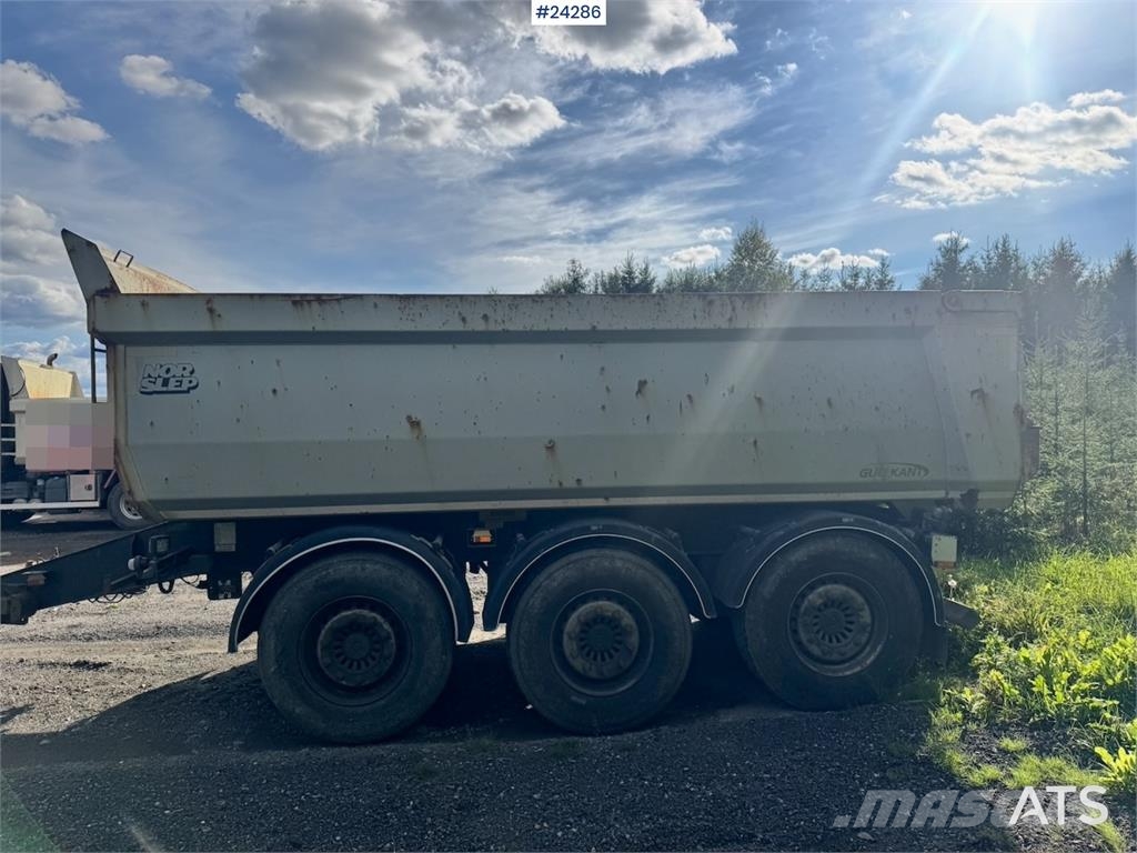 Scania R730 6x4 Tipper Truck w/ 2015 Nor Slep Triple-Axle 덤프 트럭