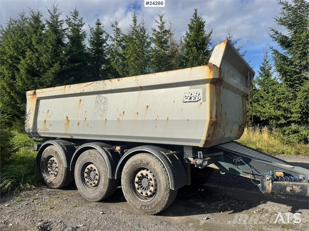 Scania R730 6x4 Tipper Truck w/ 2015 Nor Slep Triple-Axle 덤프 트럭