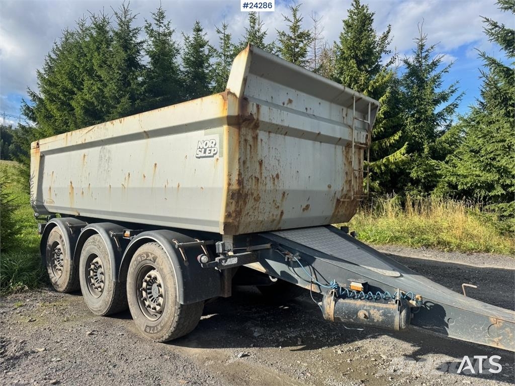 Scania R730 6x4 Tipper Truck w/ 2015 Nor Slep Triple-Axle 덤프 트럭