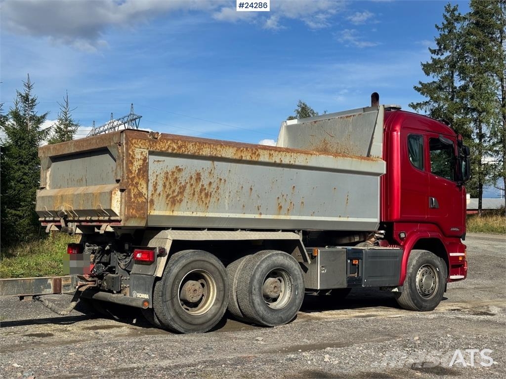 Scania R730 6x4 Tipper Truck w/ 2015 Nor Slep Triple-Axle 덤프 트럭