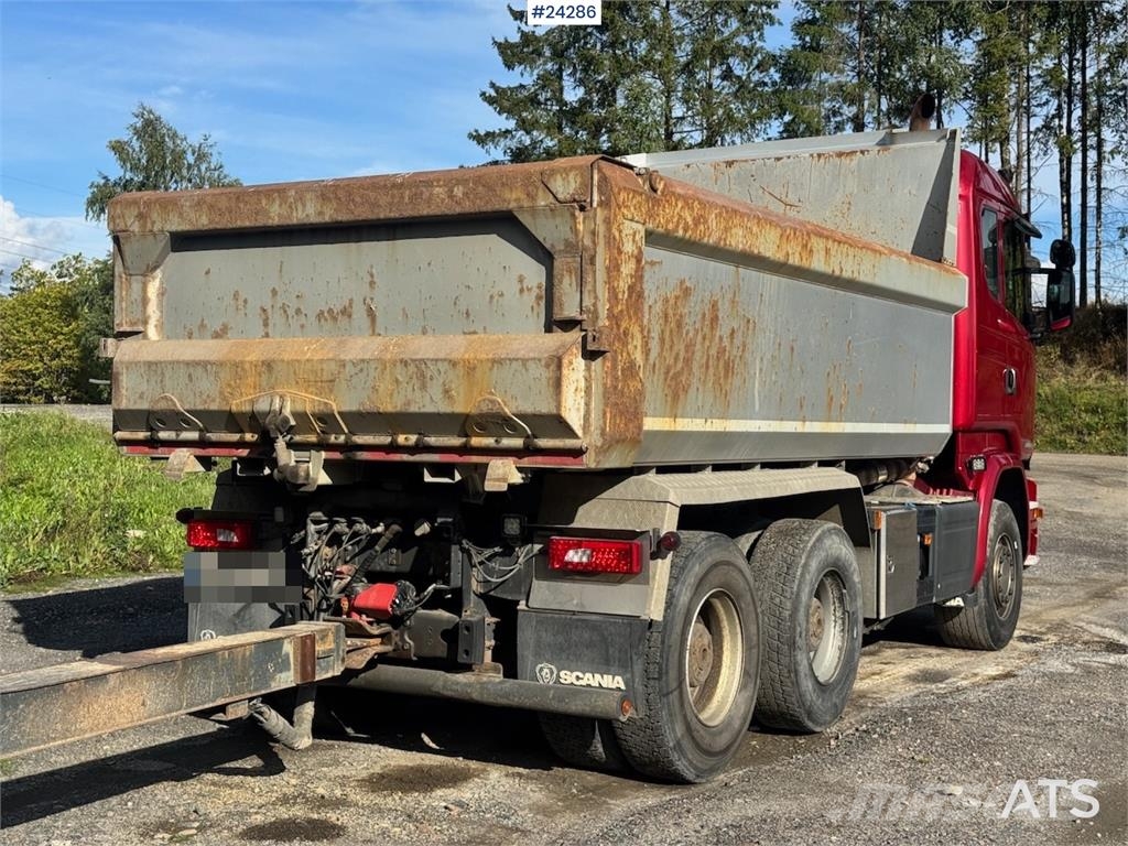 Scania R730 6x4 Tipper Truck w/ 2015 Nor Slep Triple-Axle 덤프 트럭