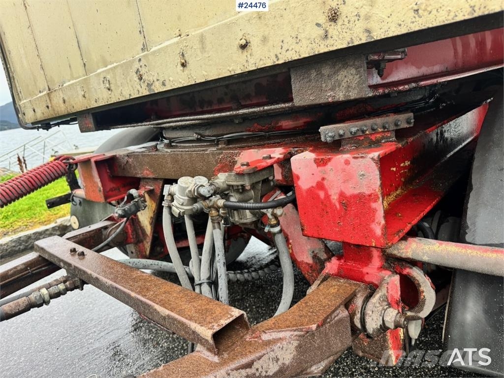 Scania R730 6x4 Wood Chip Truck with 12 tm Palfinger Cran Camion Fourgon
