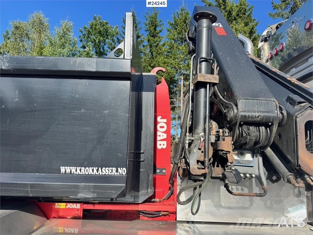 Scania R730 8x4 Tridem Hook/Crane Truck with Body and Str Camiones grúa