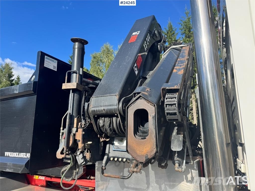 Scania R730 8x4 Tridem Hook/Crane Truck with Body and Str Camiones grúa