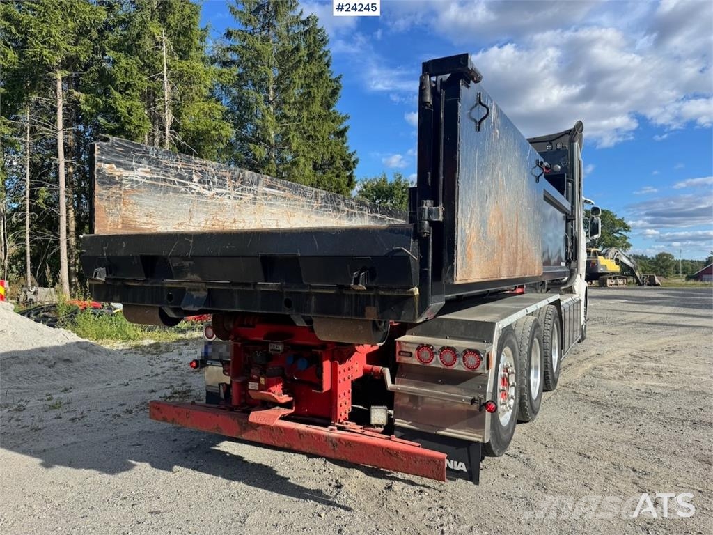 Scania R730 8x4 Tridem Hook/Crane Truck with Body and Str Camiones grúa