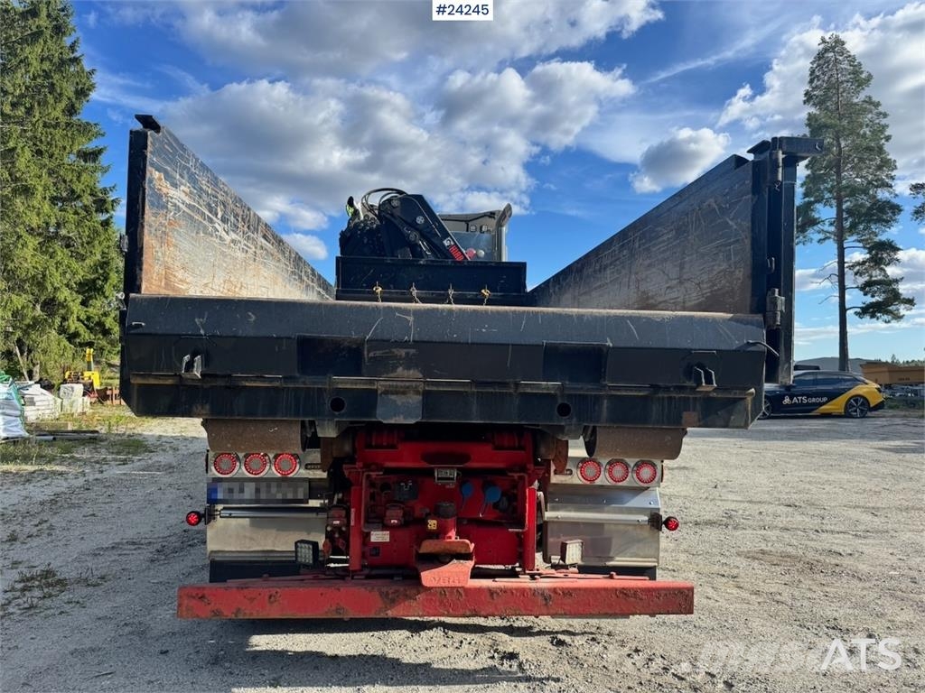 Scania R730 8x4 Tridem Hook/Crane Truck with Body and Str Camiones grúa