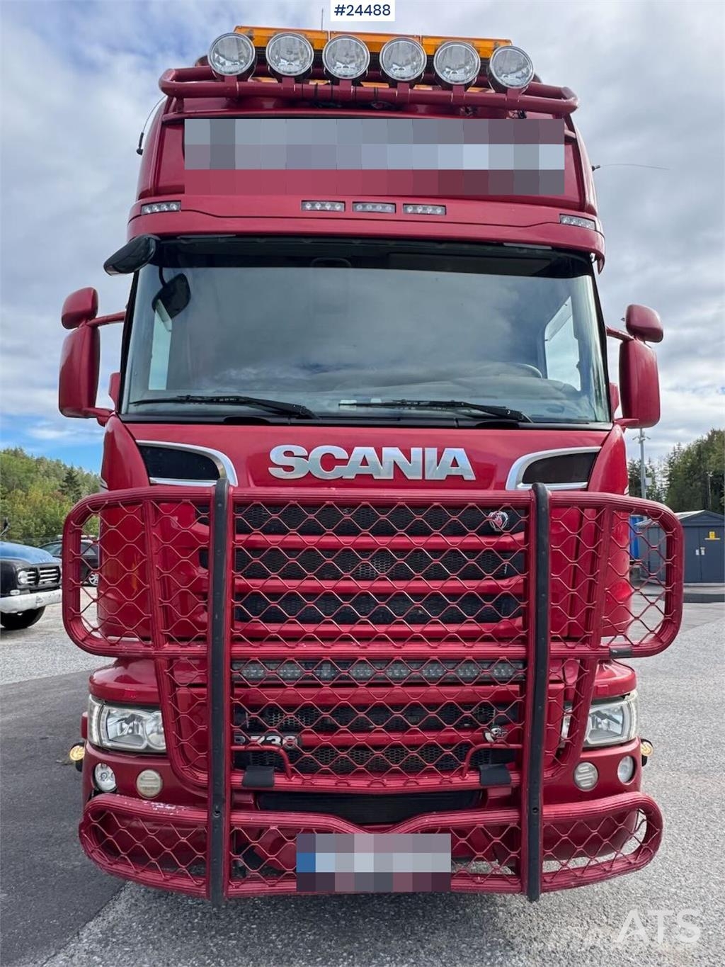 Scania R730 Timber Truck – Engine Replaced Tomruk kamyonlari