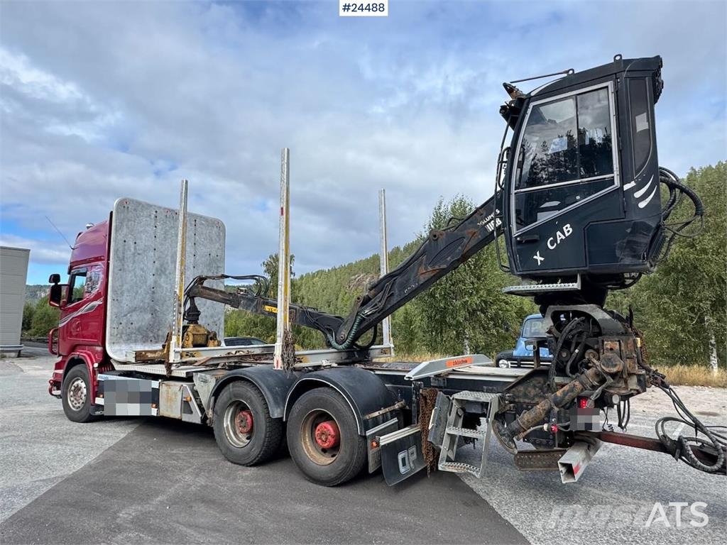 Scania R730 Timber Truck – Engine Replaced Tomruk kamyonlari