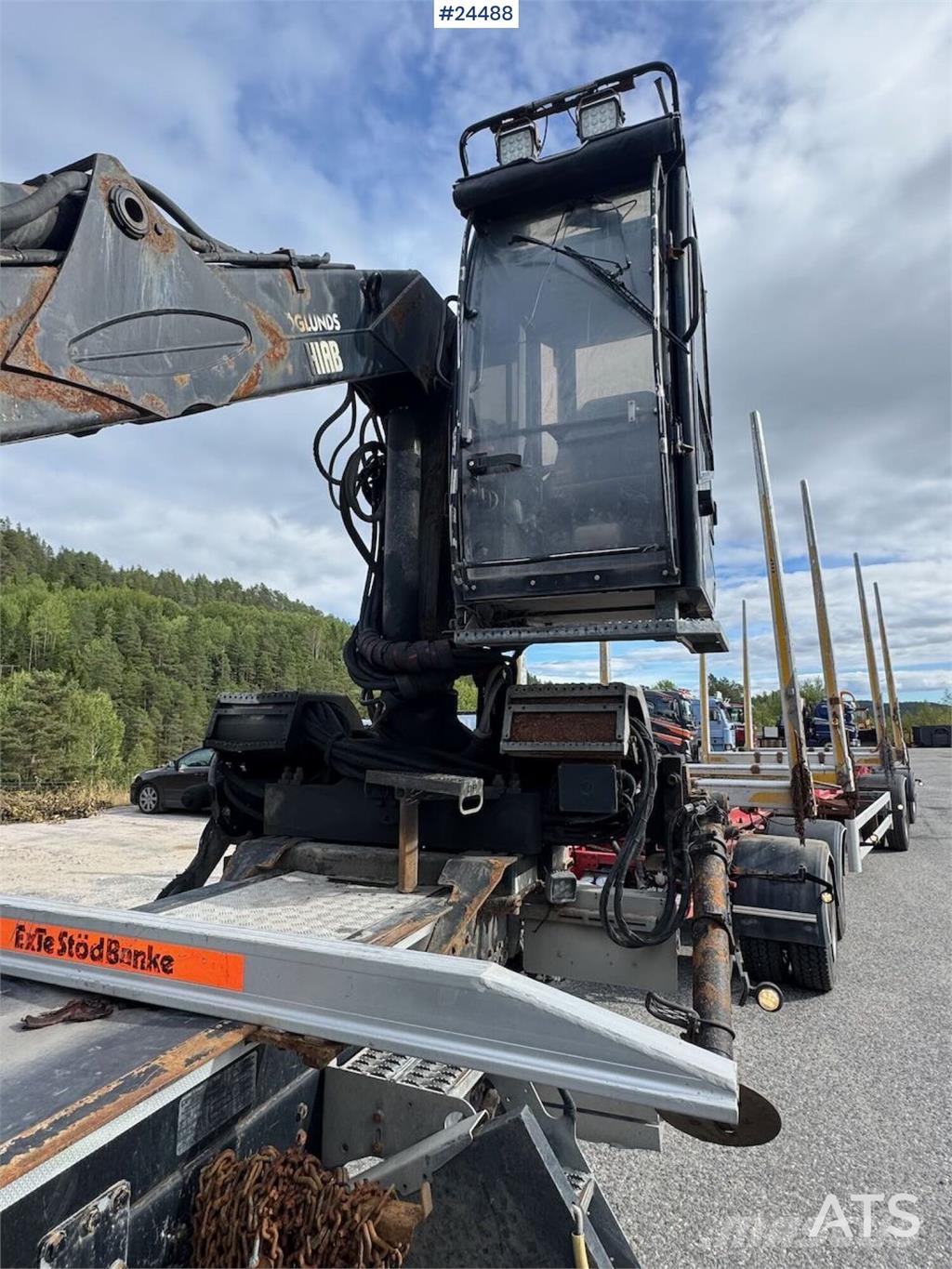 Scania R730 Timber Truck – Engine Replaced Tomruk kamyonlari
