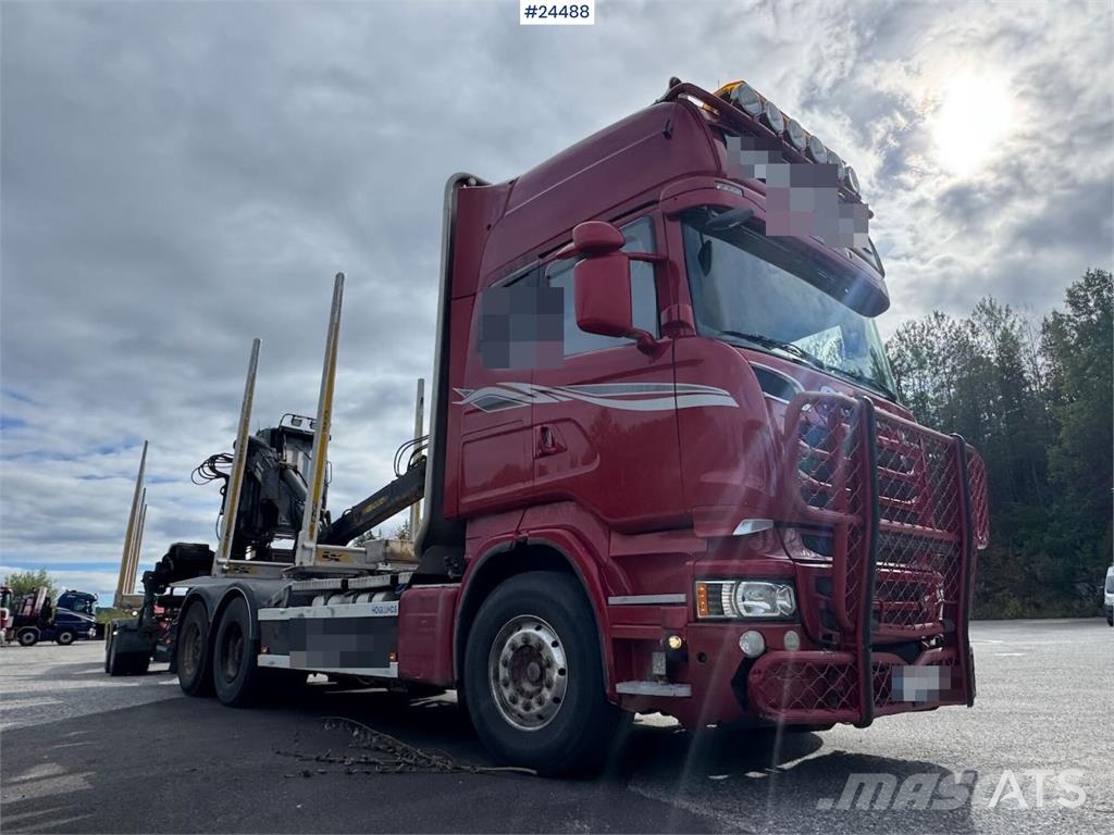 Scania R730 Timber Truck – Engine Replaced Tomruk kamyonlari