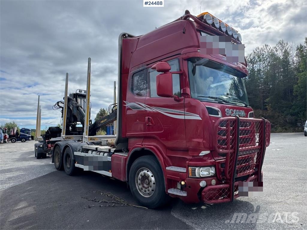 Scania R730 Timber Truck – Engine Replaced Tomruk kamyonlari