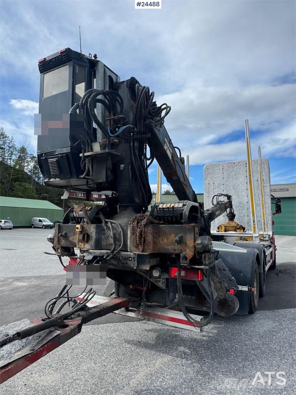 Scania R730 Timber Truck – Engine Replaced Tomruk kamyonlari