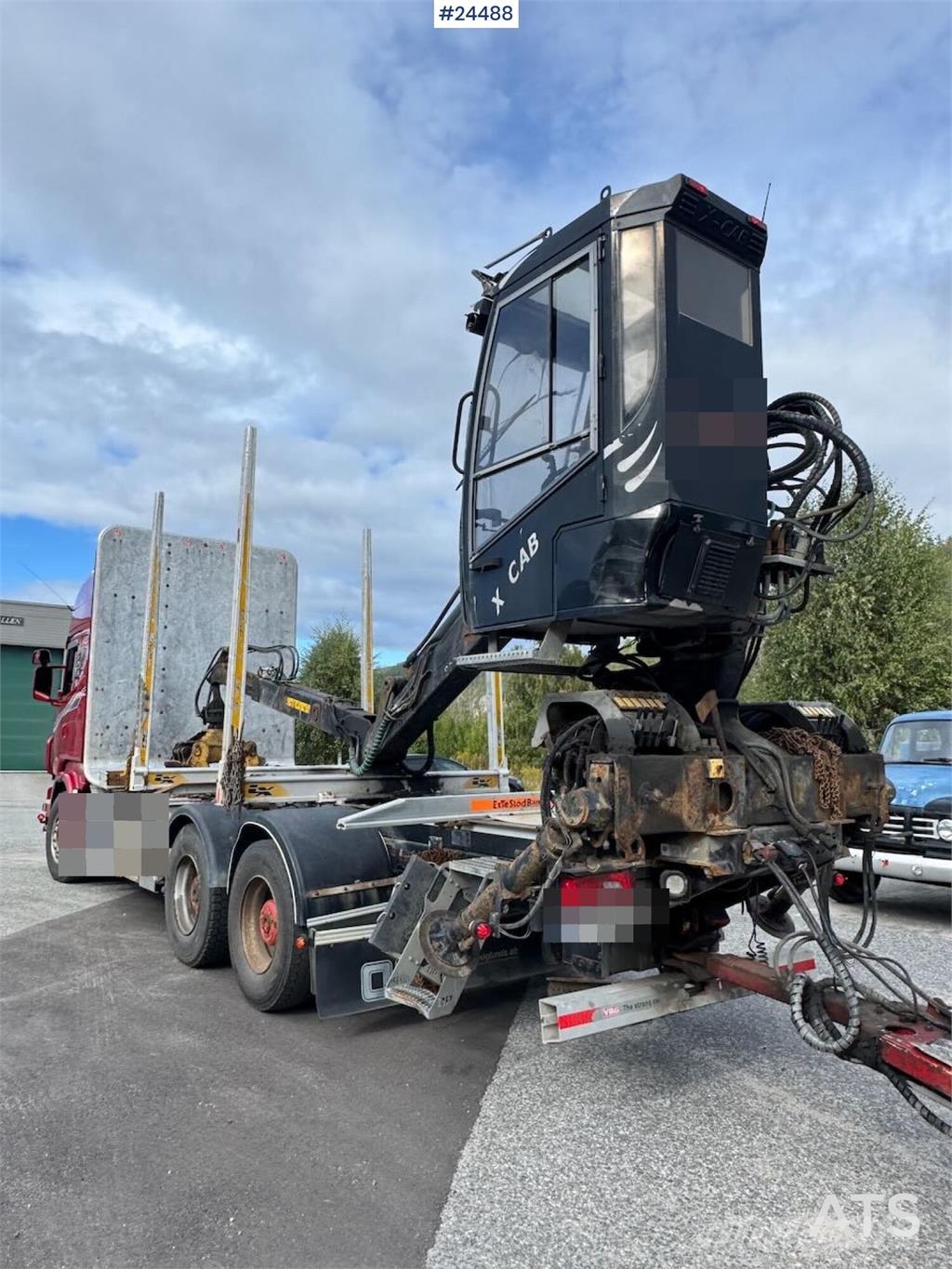 Scania R730 Timber Truck – Engine Replaced Tomruk kamyonlari