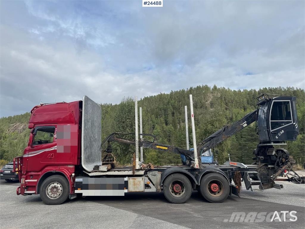 Scania R730 Timber Truck – Engine Replaced Tomruk kamyonlari