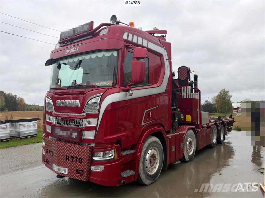 Scania R770 شاحنات الرافعات