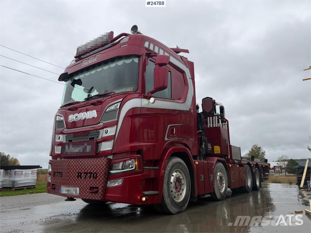 Scania R770 شاحنات الرافعات