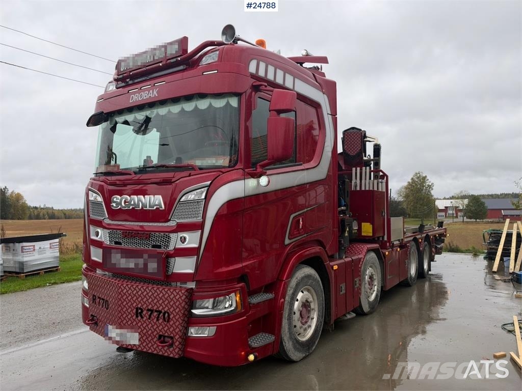 Scania R770 شاحنات الرافعات