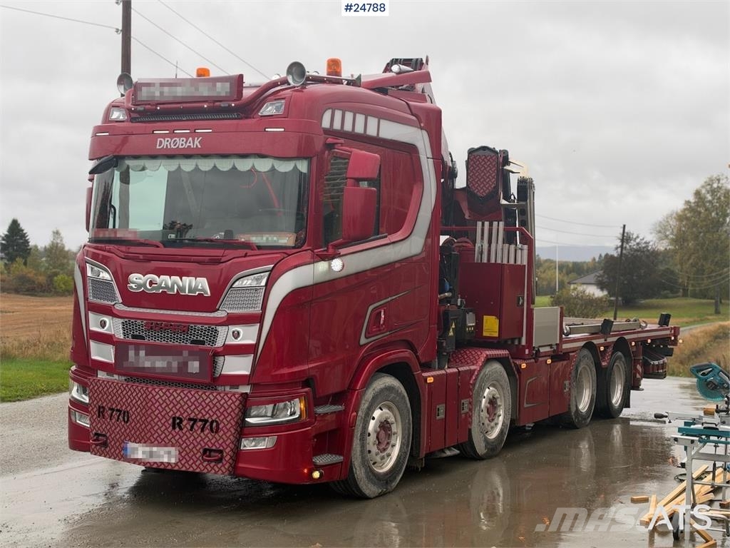 Scania R770 شاحنات الرافعات