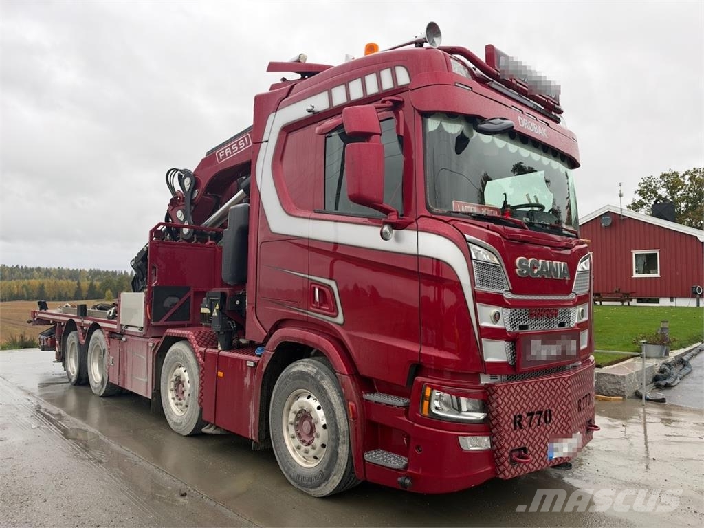 Scania R770 شاحنات الرافعات