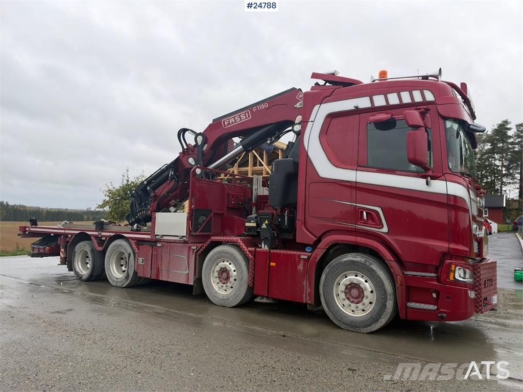 Scania R770 شاحنات الرافعات