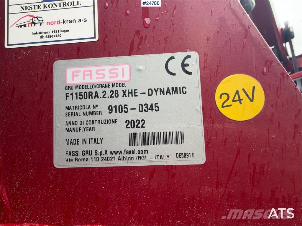 Scania R770 شاحنات الرافعات