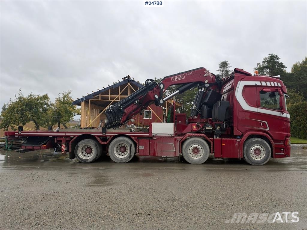 Scania R770 شاحنات الرافعات