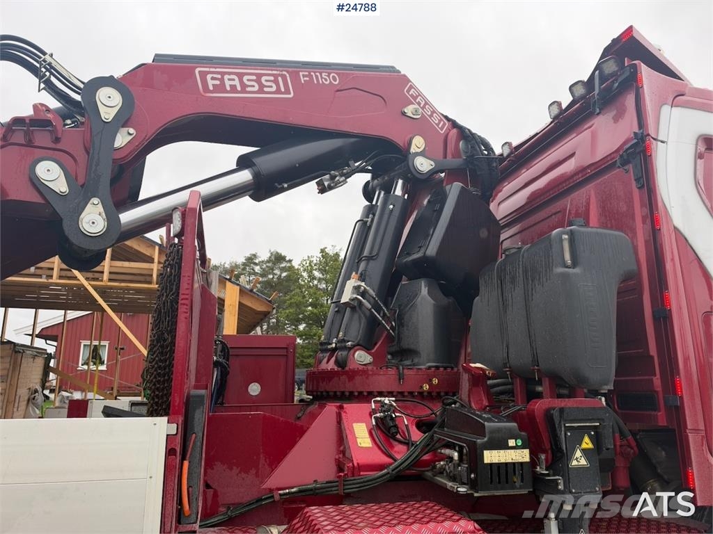 Scania R770 شاحنات الرافعات