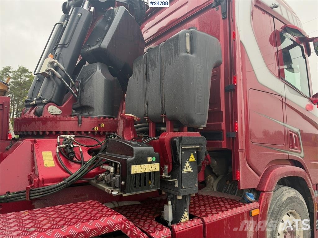 Scania R770 شاحنات الرافعات
