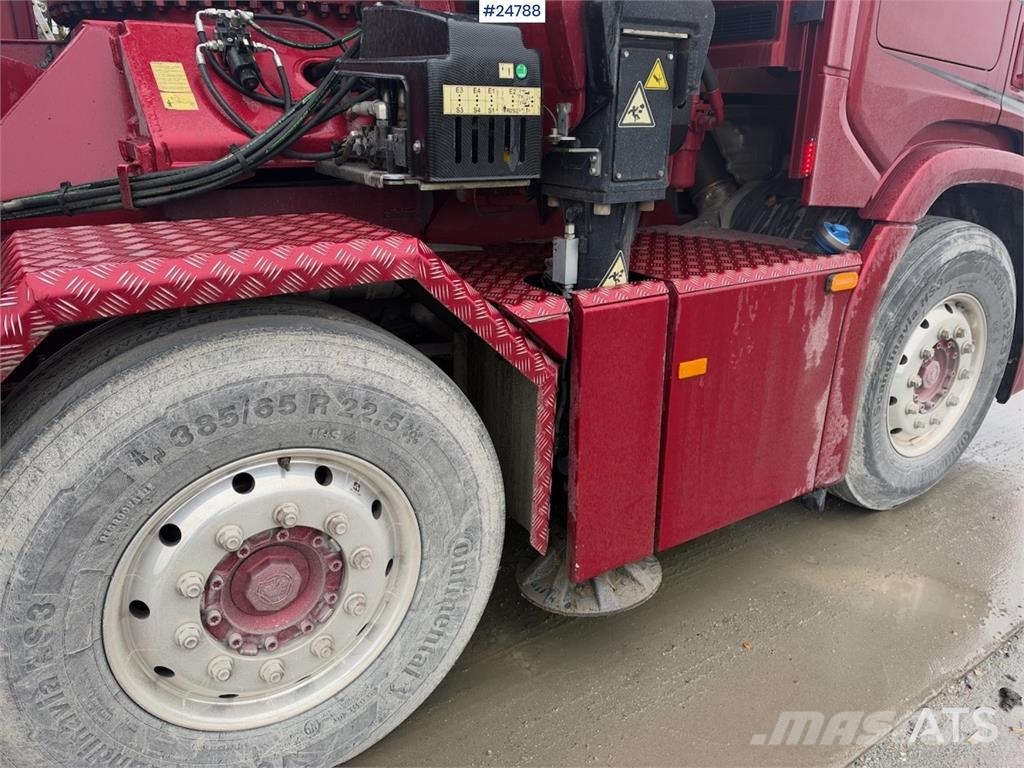 Scania R770 شاحنات الرافعات