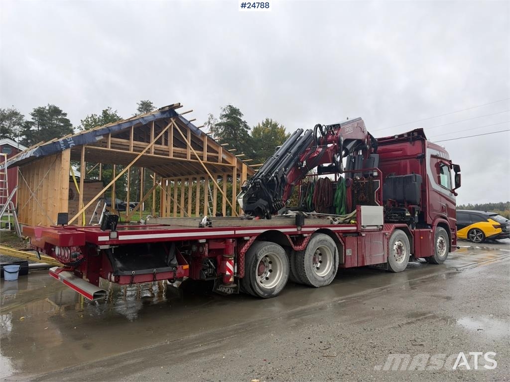 Scania R770 شاحنات الرافعات