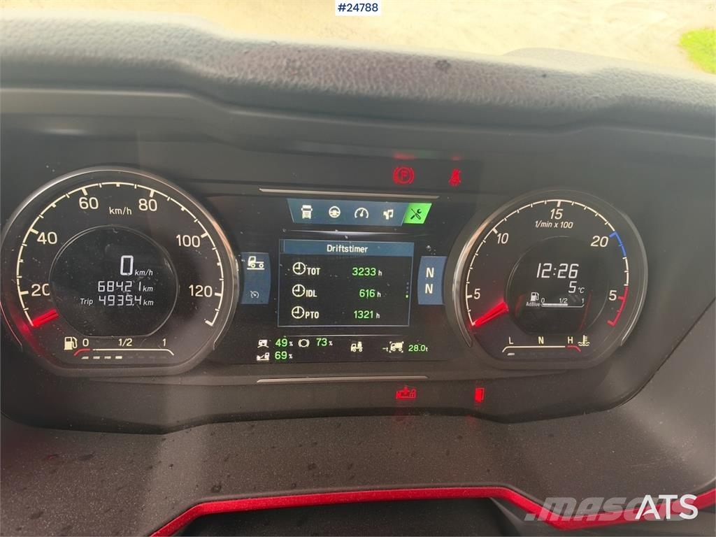 Scania R770 شاحنات الرافعات