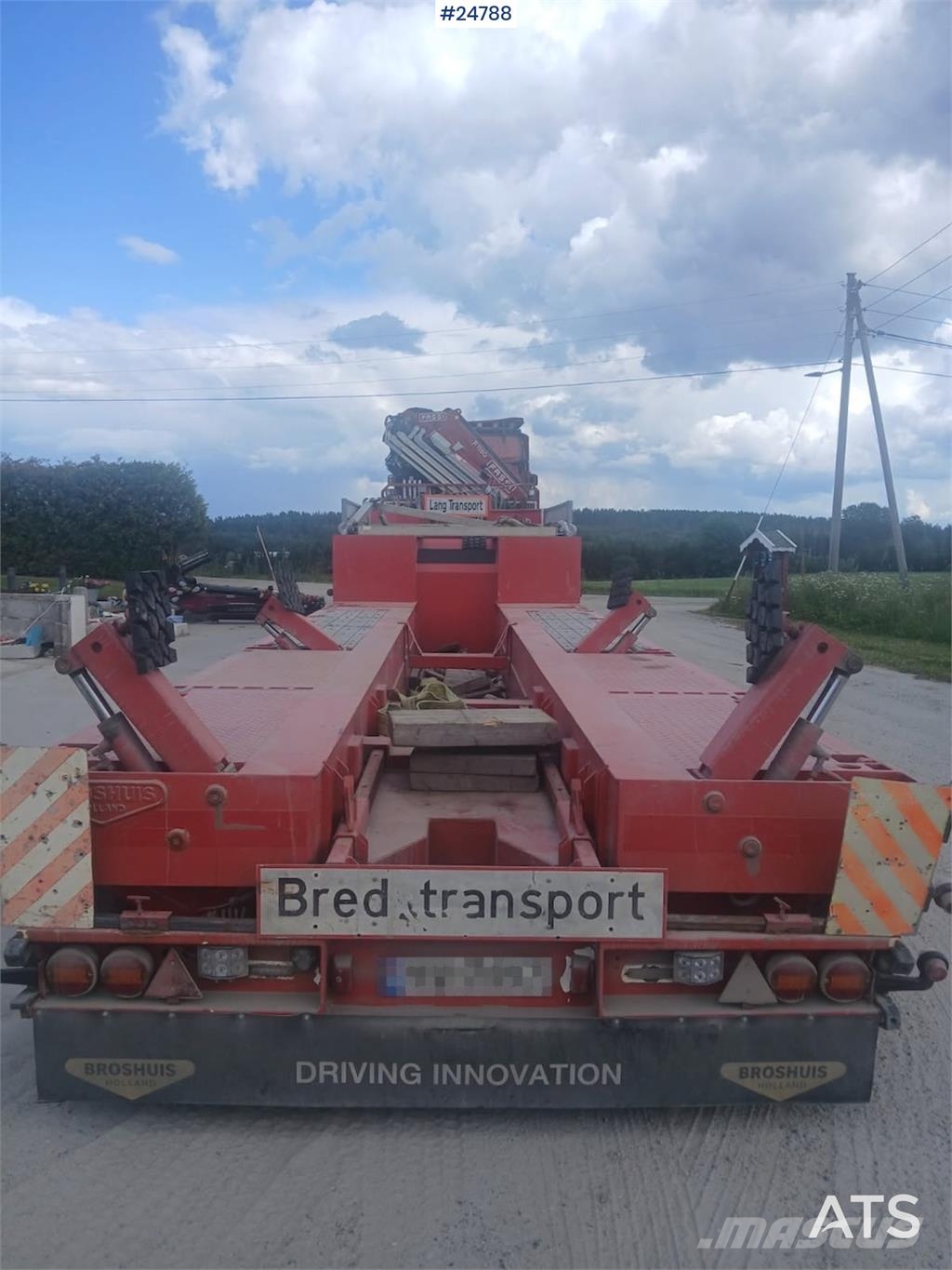Scania R770 شاحنات الرافعات