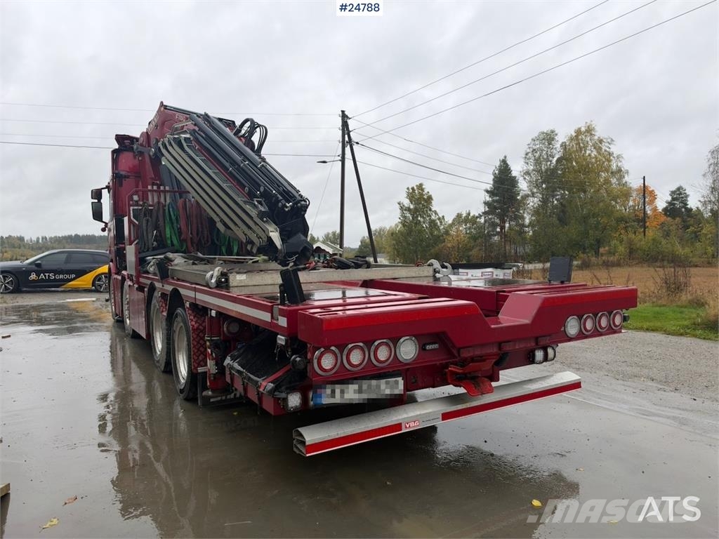 Scania R770 شاحنات الرافعات