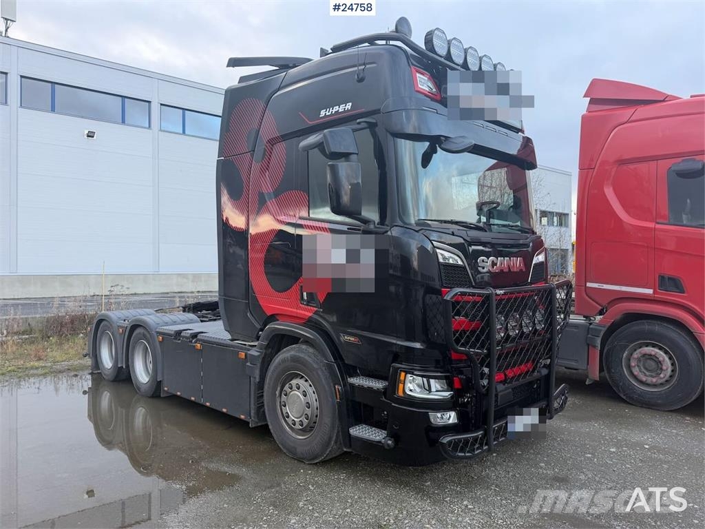 Scania R770 6x4 tractor unit – Super 80 package and pre-c Truck Tractor Units