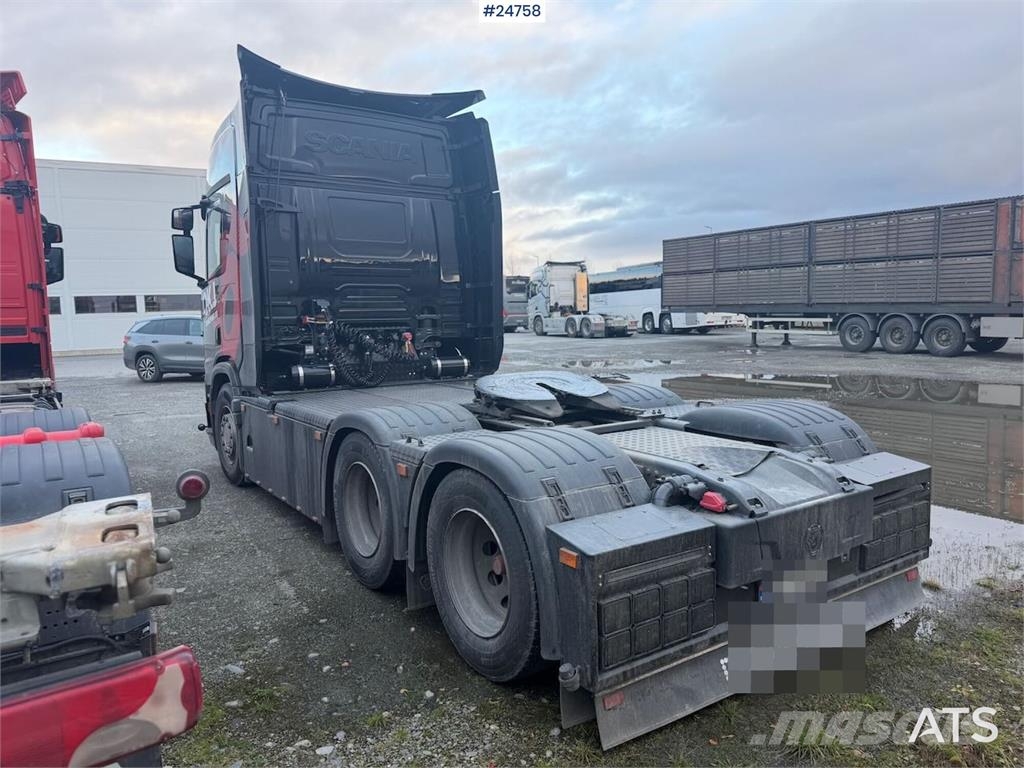 Scania R770 6x4 tractor unit – Super 80 package and pre-c Truck Tractor Units