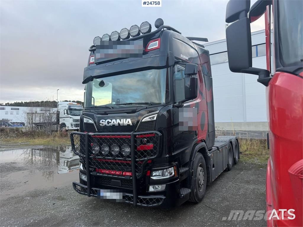 Scania R770 6x4 tractor unit – Super 80 package and pre-c Truck Tractor Units