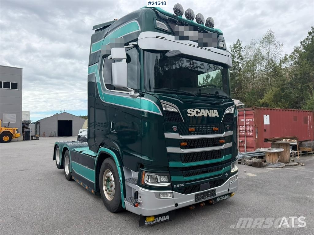 Scania S650 6x2 tractor unit Sattelzugmaschinen