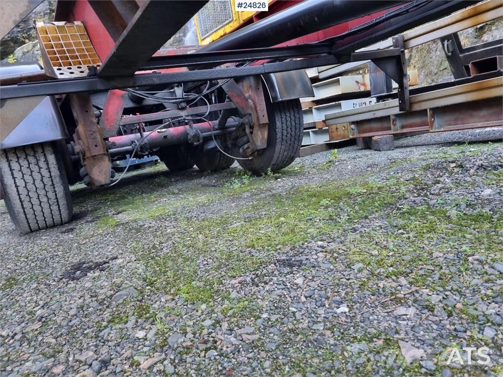 Schweriner 3 axle container chassis Andre hengere