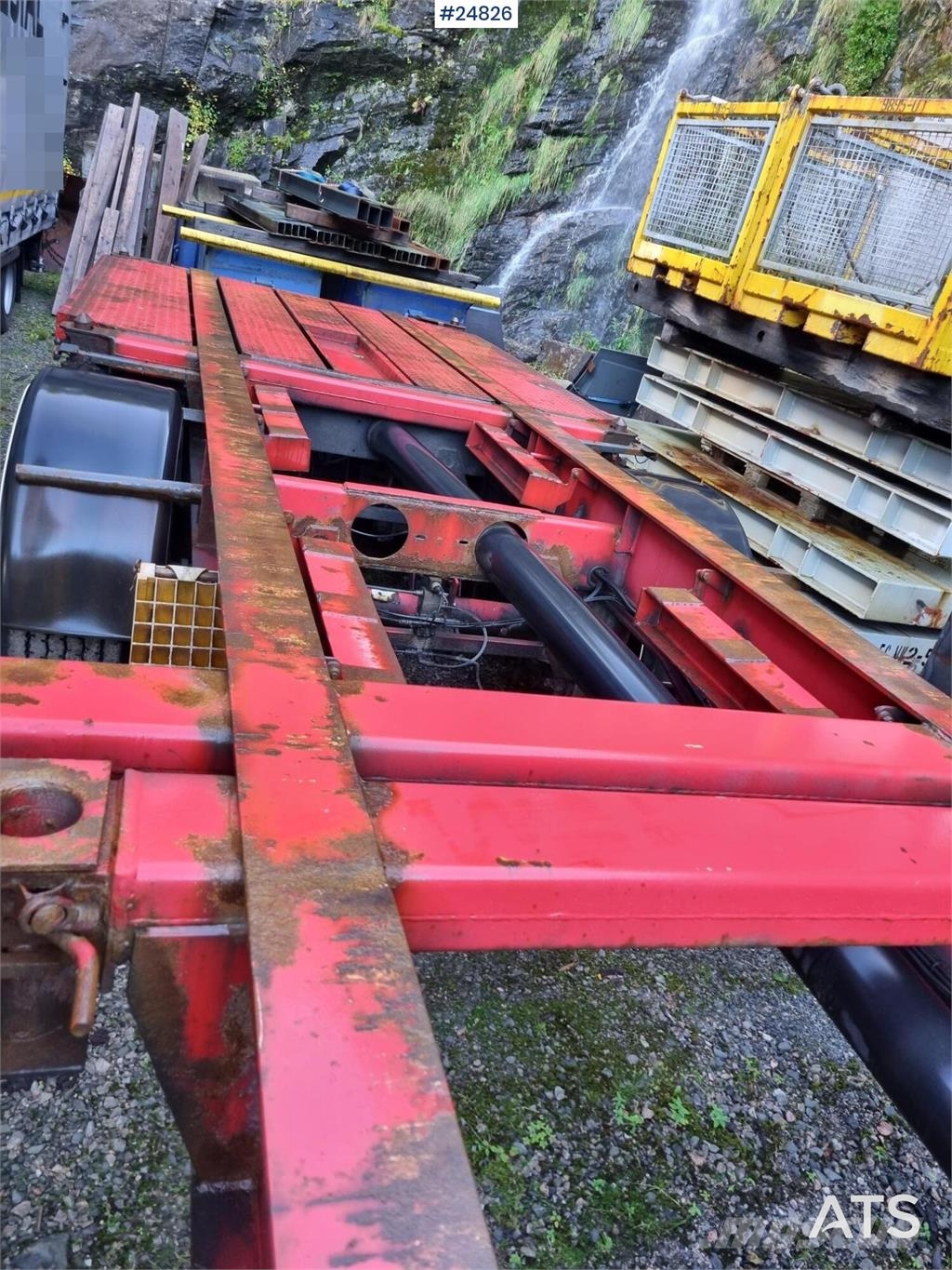 Schweriner 3 axle container chassis Andre hengere